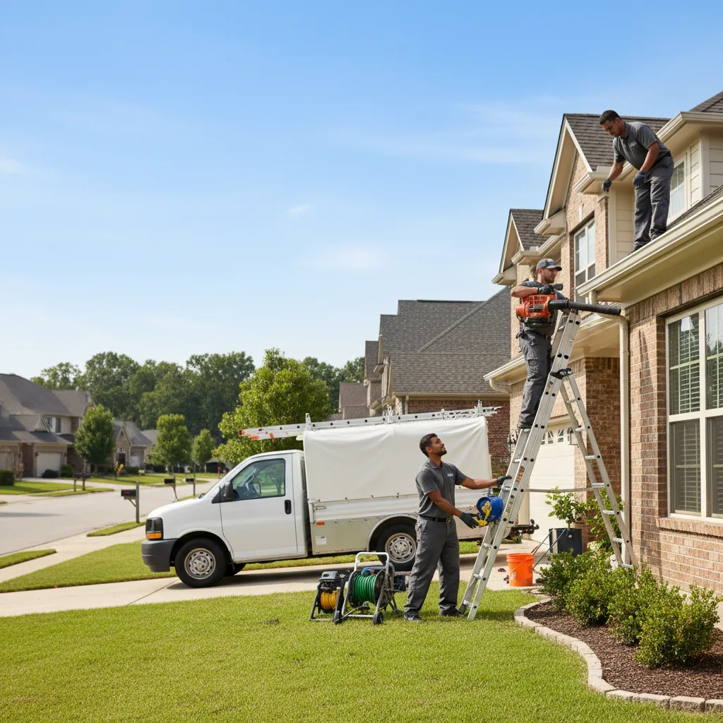 Home Gutter Service in Fort Towson, OK near me
